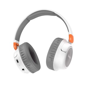 Słuchawki bezprzewodowe nagłowe Adventure bluetooth 25h W43 białe Hoco