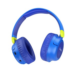 Słuchawki bezprzewodowe nagłowe Adventure bluetooth 25h W43 niebieskie Hoco
