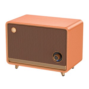 Głośnik bluetooth w stylu retro 30W 10h BS65 pomarańczowy Hoco