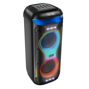 Głośnik bluetooth karaoke z mikrofonami HA13 PRO czarny Hoco