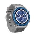 Smartwatch sportowy Y16 IP67  1.39" LCD TFT rozmowy srebrna tarcza Hoco
