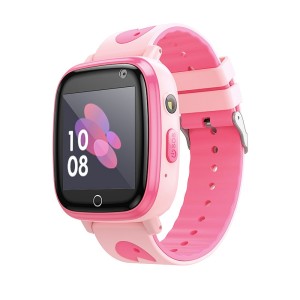 Smartwatch dla dzieci Y100 1,44"  LCD TFT Nano SIM różowy Hoco