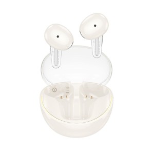 Słuchawki bezprzewodowe douszne bluetooth 6h TWS EW202 białe Hoco