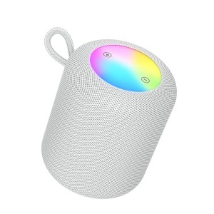 Głośnik bluetooth LED 5W 3h HC30 biały Hoco