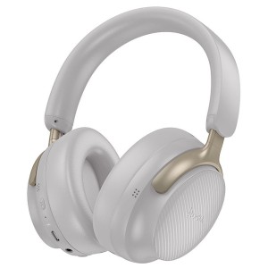 Słuchawki bezprzewodowe nagłowne bluetooth 90h ANC W53 Plus szare Hoco
