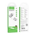 HOCO słuchawki przewodowe Jack 3,5 mm z mikrofonem M108 srebrne (1).jpg