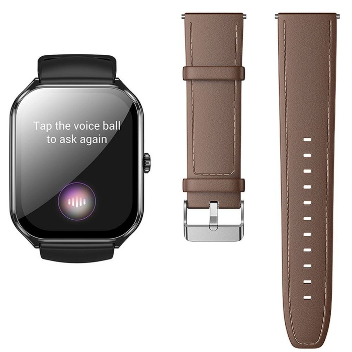 HOCO smartwatch z funkcją rozmowy AMOLED Y28 czarny (4).jpg