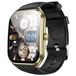 Smartwatch Y28 IP67 1,96" AMOLED rozmowy złota tarcza Hoco