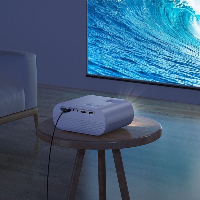 HOCO projektor Wi-Fi Bluetooth 720P DT1 biały (5).jpg