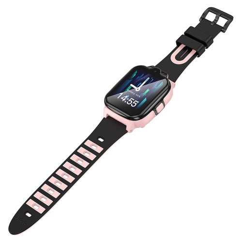 HOCO smartwatch dla dzieci z funkcją rozmowy 4G Y104 różowy (3).jpg