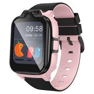 Smartwatch dla dzieci z funkcją rozmowy 4G Y104 GPS różowa tarcza Hoco