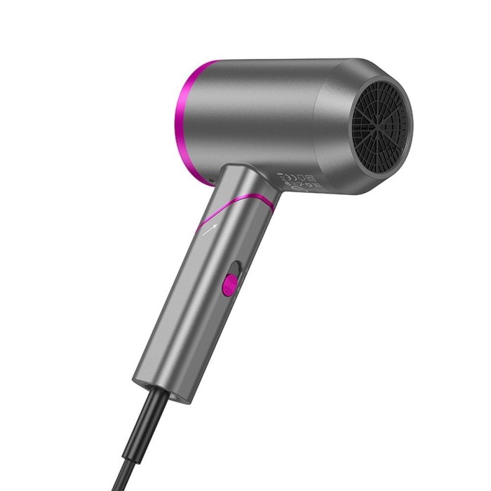 HOCO suszarka do włosów z ciepłym i zimnym powietrzem składana HP13 Plus czerwony róż (8).jpg