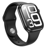 Smartwatch  Y30 2,0" TFT rozmowy tętno czarna tarcza  Hoco