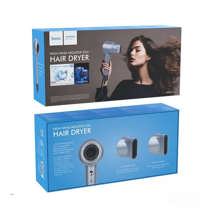 Suszarka do włosów z jonizacją Hoco DAR01 biała (1).jpg