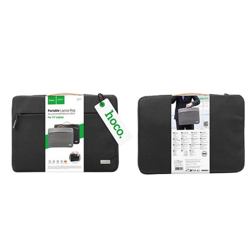 Torba na laptopa 14 Hoco GT7 czarna (1).jpg