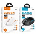 Myszka przewodowa gamingowa Hoco USB A 2400 dpi GM37 biała (2).jpg