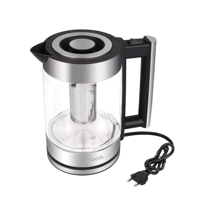 Czajnik elektryczny Hoco 1,8L HA01A szkło  stainless steel (4).jpg