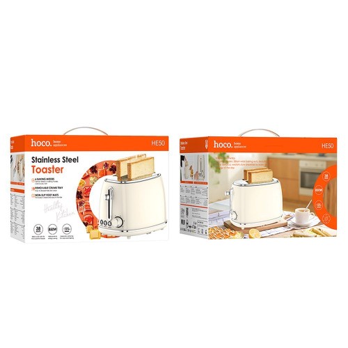 Toster Hoco w stylu Retro 850W HE50 biały (1).jpg