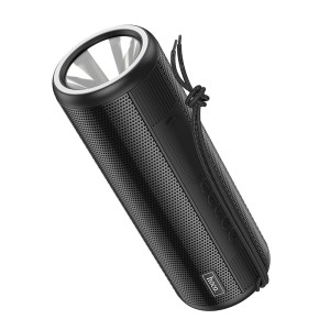 Głośnik bluetooth z latarka 2 x 5W 2h HC11 Bora sport czarny Hoco