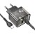 Ładowarka sieciowa do telefonu Hoco USB A + USB C QC3.0 PD 3A 20W + kabel USB C do USB C N34 transparentna (8).jpg