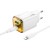 Ładowarka sieciowa do telefonu Hoco USB A + USB C QC3.0 PD 3A 20W + kabel USB C do USB C N52 biała (6).jpg