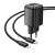 Ładowarka sieciowa do telefonu Hoco USB A + USB C QC3.0 PD 3A 20W + kabel USB C do Lightning N52 czarna (6).jpg