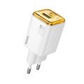Ładowarka sieciowa do telefonu Hoco USB A + USB C QC3.0 PD 3A 20W N52 biała (5).jpg