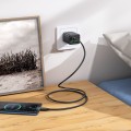 Ładowarka sieciowa do telefonu Hoco 2 x USB C + 2 x USB A QC3.0 PD 3A 20W N55 czarna (3).jpg