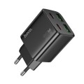 Ładowarka sieciowa do telefonu Hoco 2 x USB C + 2 x USB A QC3.0 PD 3A 20W N55 czarna (6).jpg
