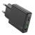 Ładowarka sieciowa do telefonu Hoco Slim USB A + USB C QC3.0 PD 3A 20W N38 czarna (7).jpg