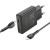 Ładowarka sieciowa do telefonu Hoco Slim USB A + USB C QC3.0 PD 3A 20W + kabel USB C do Lightning N38 czarna (2).jpg