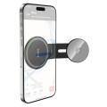 Uchwyt na telefon do tyłu ekranu magnetyczny Hoco H93 czarny (6).jpg