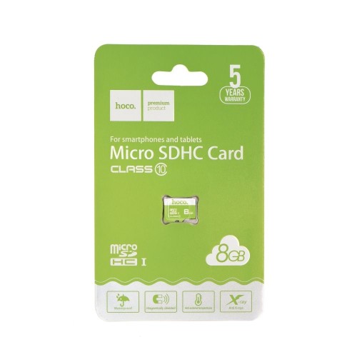 Karta microSD 8GB class 10 Hoco zielona (2).jpg
