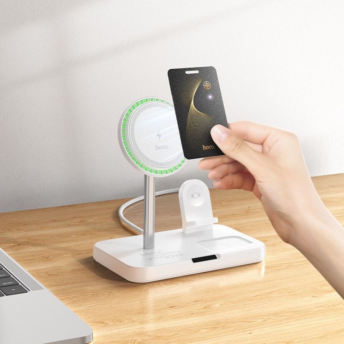 Lokalizator zgodny z Apple Find My Hoco w formie karty E92 czarny (2).jpg