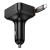 Ładowarka samochodowa Hoco ze zwijanym kablem 2 x USB C + USB A QC PD 65W NZ18 czarna (6).jpg