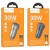Ładowarka samochodowa Hoco USB A + USB C QC3.0 PD 30W + kabel USB C do USB C Z57A czarna (1).jpg