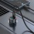 Ładowarka samochodowa Hoco USB A + USB C QC3.0 PD 30W + kabel USB C do USB C Z57A czarna (3).jpg