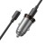 Ładowarka samochodowa Hoco 2 x USB C QC PD 45W + kabel USB C do Lightnning NZ16B szara (3).jpg