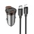 Ładowarka samochodowa Hoco 2 x USB C QC PD 45W + kabel USB C do Lightnning NZ16B szara (5).jpg
