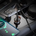 Ładowarka samochodowa Hoco USB C QC PD 30W NZ16 szara (2).jpg