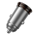 Ładowarka samochodowa Hoco 2 x USB C QC PD 45W NZ16B szara (5).jpg