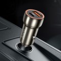 Ładowarka samochodowa Hoco USB A + USB C QC3.0 PD 20W Z46A szary (2).jpg