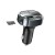 Ładowarka samochodowa Hoco USB A + USB C PD QC3.0 5A 30W z wyświetlaczem + transmiter FM BT E70 czarna (3).jpg