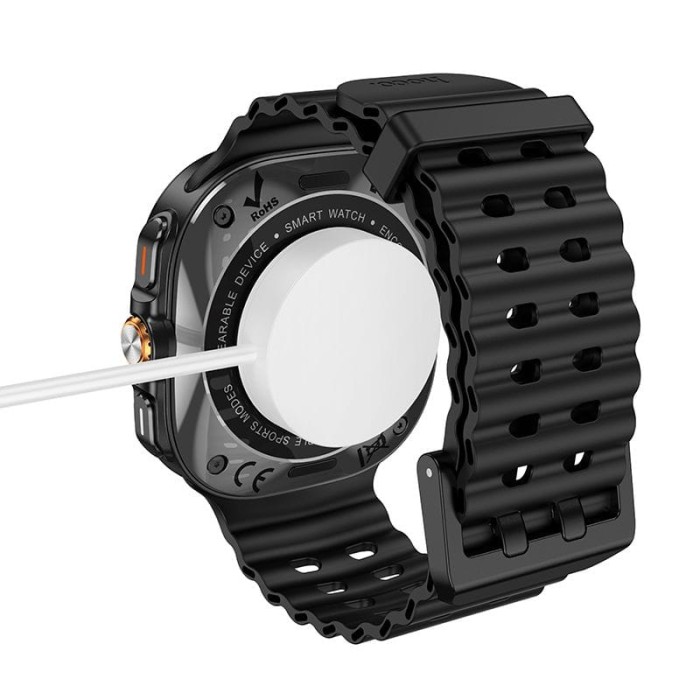 Kabel do ładowania smartwatcha Hoco 0,6 m Y29 biały (2).jpg