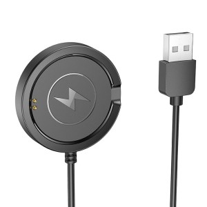 Kabel do ładowania smartwatcha 0,6 m Y22 czarny Hoco