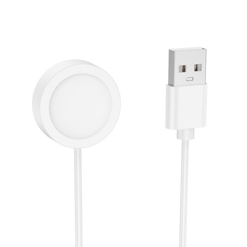Kabel do ładowania smartwatcha Hoco 0,6 m Y30 biały (4).jpg