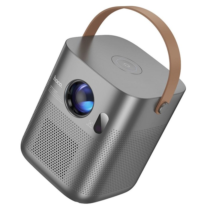 Projektor HD Ready Hoco z systemem Android Wi-Fi Bluetooth 720P DT4 szary (9).jpg