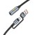 Kabel USB A  USB C do zapalniczka samochodowa Hoco 0,3 m UA38B czarny (5).jpg