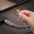 Kabel USB A  USB C do zapalniczka samochodowa Hoco 0,3 m UA38B złoty (2).jpg