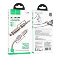 Kabel All-in-one USB C  Lightning do USB C  Zapalniczka samochodowa Hoco PD 3A 60W 1,2 m U138 czarny (1).jpg